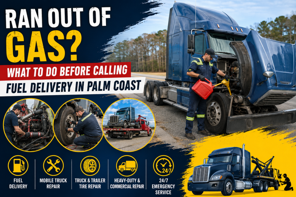 Ran Out of Gas? What to Do Before Calling Fuel Delivery in Palm Coas
